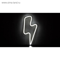 Неоновая вывеска &laquo;Молния&raquo; 22.1 &times; 40 см, 12 В