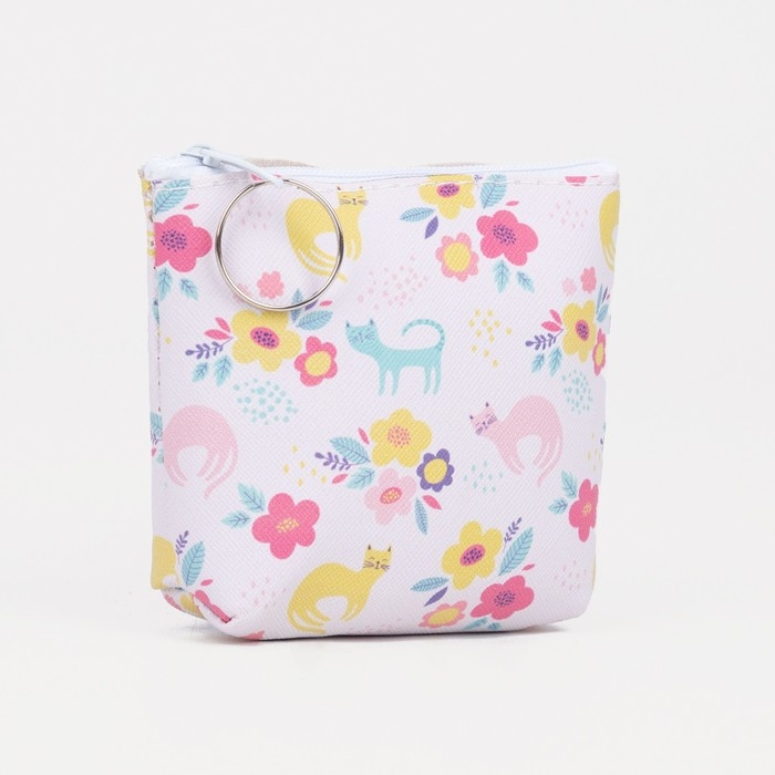 Кошелёк на молнии, цвет МИКС