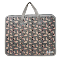 Папка с ручками А4, 335 х 265 х 60 мм, ErichKrause "Chilling Dog", 600 мкм, молния сверху, с принтом Папка с ручками А4, 335 х 265 х 60 мм, ErichKrause "Chilling Dog", 600 мкм, молния сверху, с принтом