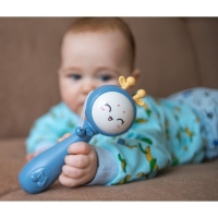 Погремушка &laquo;Барабанчик&raquo;, музыкальная, цвет МИКС, Крошка Я