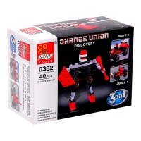 Конструктор &laquo;Космический исследователь&raquo;, 3 в 1, 33-40 деталей, МИКС