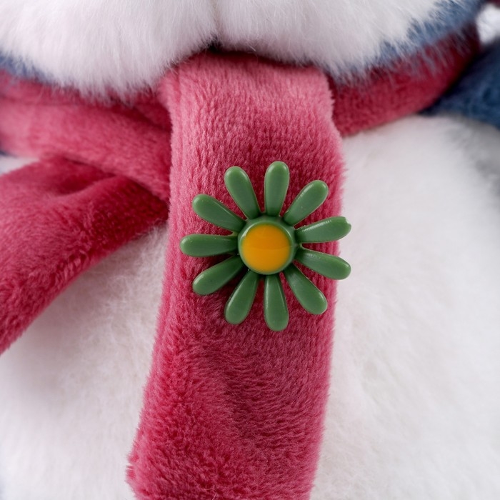 Новогодняя мягкая игрушка &laquo;Пингвин&raquo;, цвет синий, на новый год, 18 см