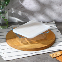 Форма прямоугольная для запекания и выпечки из жаропрочного стекла Cook&Store, 1,5 л, с крышкой Форма прямоугольная для запекания и выпечки из жаропрочного стекла Cook&Store, 1,5 л, с крышкой