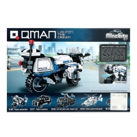 Конструктор Спецназ &laquo;Мотоцикл&raquo;, 395 деталей