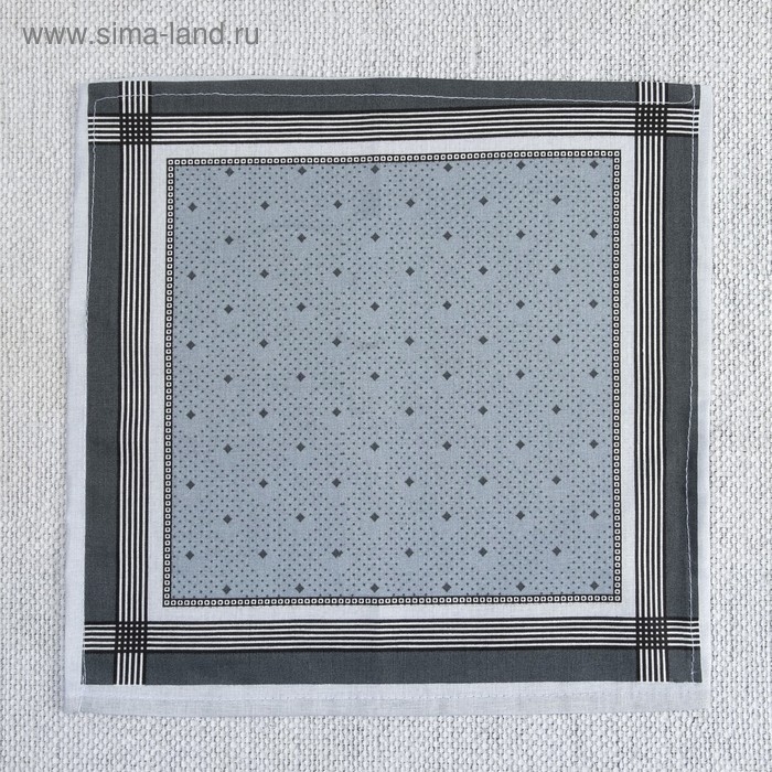 Платок носовой мужской 28х28см, 12шт, рис 21163-1 микс, ситец 100г/м, хл100% Платок носовой мужской 28х28см, 12шт, рис 21163-1 микс, ситец 100г/м, хл100%