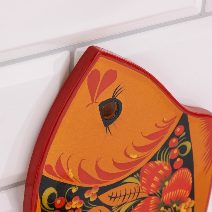 Набор разделочных досок &laquo;Рыбка Золотая&raquo;, 3 шт, хохлома