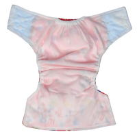 Многоразовый подгузник «Веселые зверята», 3-15 кг, цвет красный, Крошка Я Многоразовый подгузник «Веселые зверята», 3-15 кг, цвет красный, Крошка Я