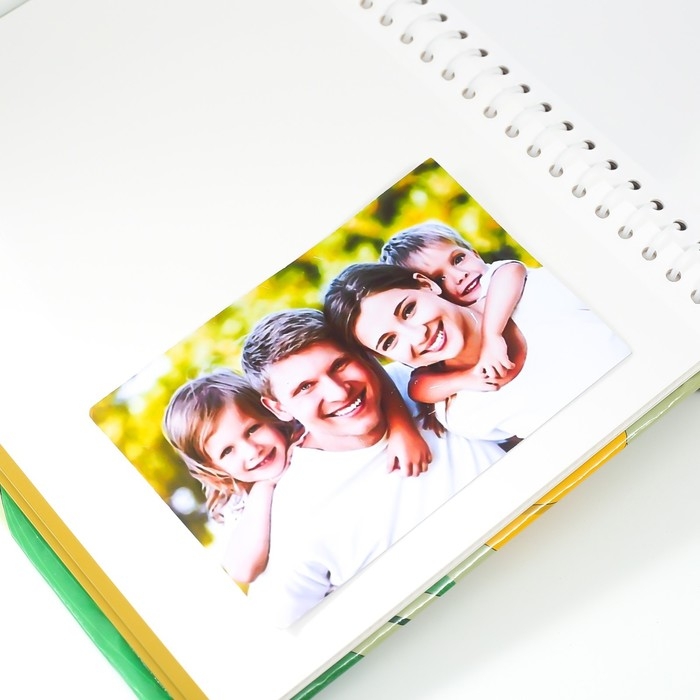 Фотоальбом магнитный 20 листов Фотоальбом магнитный 20 листов "Тюльпаны. Моменты счастья" 29х24х2 см