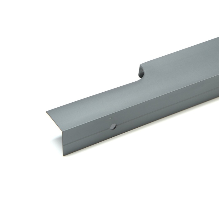 Ручка торцевая CAPPIO RP100GR, L=400 мм, цвет серый Ручка торцевая CAPPIO RP100GR, L=400 мм, цвет серый