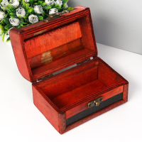 Шкатулка дерево "Рептилия" 12х8х8 см