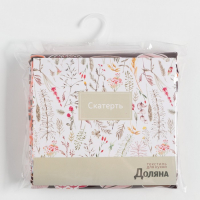 Скатерть &laquo;Доляна&raquo; Пончики 150&times;250 см, 100% п/э