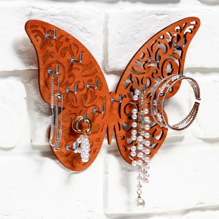 Органайзер настенный для бижутерии &laquo;Бабочка&raquo;