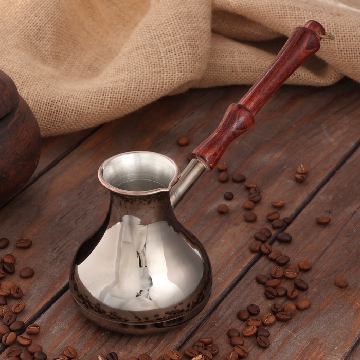 Турка для кофе &laquo;Звезда Востока&raquo;, медь 0,38 л