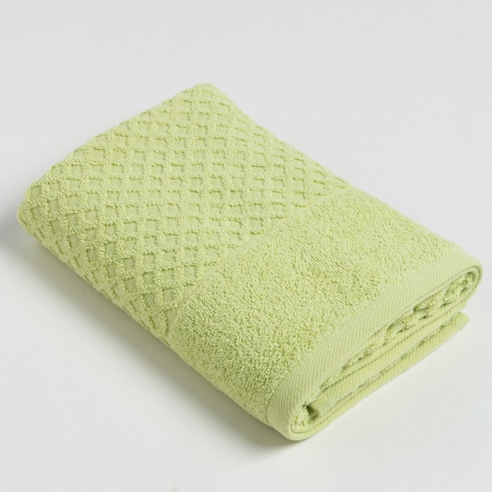 Полотенце махровое LoveLife Полотенце махровое LoveLife "Silky dream" 50х90 см, салатовый, 100% хлопок, 400 гр/м2