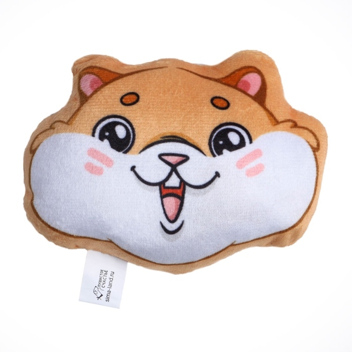 Игрушка для кошек с мятой &laquo;&lrm;Хомячок&raquo;&lrm;, 12 х 9,2 см