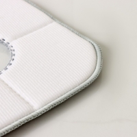 Насадка для швабры Raccoon, с вырезом, микрофибра, квадратная, 21×21 см, цвет серый Насадка для швабры Raccoon, с вырезом, микрофибра, квадратная, 21×21 см, цвет серый