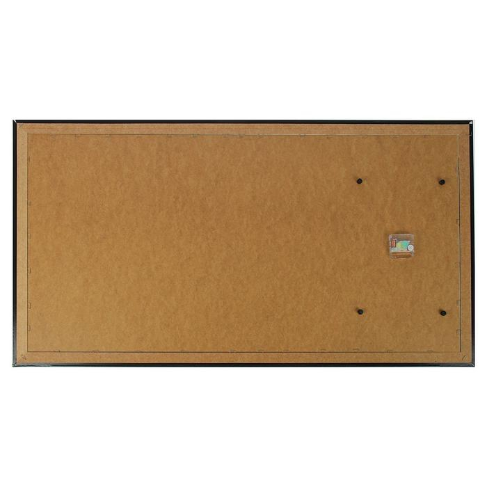 Часы-картина настенные, серия: Город, "Ночной Берлин", 50 х 100 см