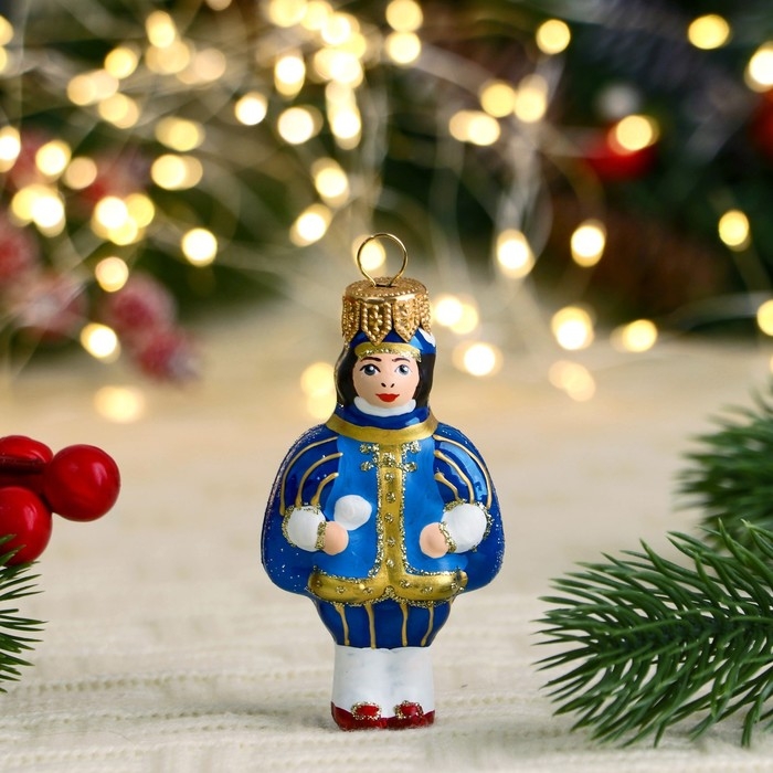 Ёлочная игрушка "Мушкетёр" 8 см