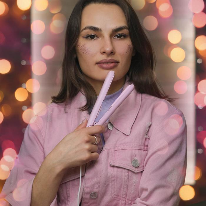 Плойка гофре мини &laquo;Girl pwr&raquo;, LW-17, 17 х 2 см.