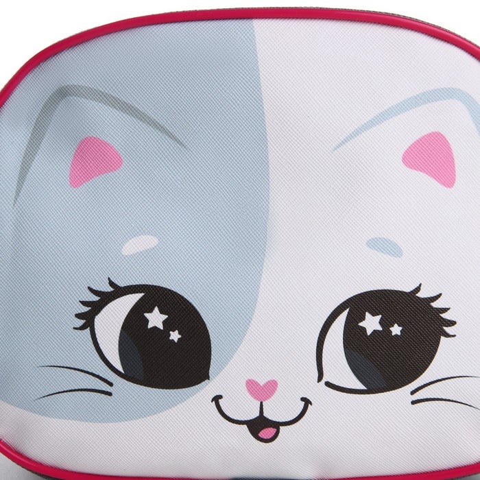 Сумка детская для девочки через плечо Сумка детская для девочки через плечо "Котик улыбака" 22х16 см