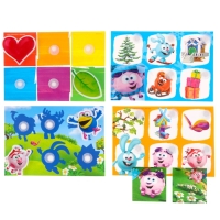 Игра развивающая на липучках "Изучаем веремена года", Смешарики Игра развивающая на липучках "Изучаем веремена года", Смешарики