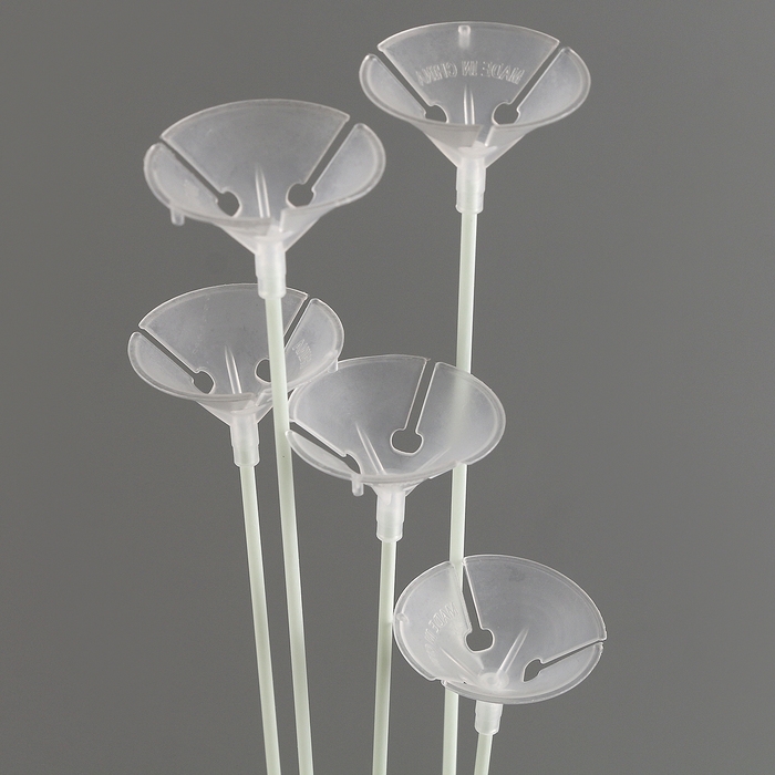 Стойка для воздушных шаров на 8 шаров, высота 80 см, голубая Стойка для воздушных шаров на 8 шаров, высота 80 см, голубая