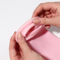 Носочки увлажняющие, с гелевыми вставками, ONE SIZE, цвет нежно-розовый Носочки увлажняющие, с гелевыми вставками, ONE SIZE, цвет нежно-розовый