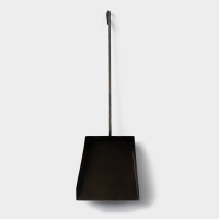 Совок для золы Доляна &laquo;Большой&raquo;, 20&times;20 см, длина 60 см, цвет МИКС