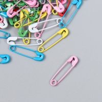 Набор декора для творчества "Булавка" набор 100 шт цветной 2 см 7,5х5х2 см Набор декора для творчества "Булавка" набор 100 шт цветной 2 см 7,5х5х2 см