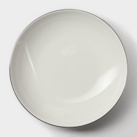 Тарелка глубокая фарфоровая Magistro «La Perle», 1 л, d=22,5 см, цвет белый Тарелка глубокая фарфоровая Magistro «La Perle», 1 л, d=22,5 см, цвет белый