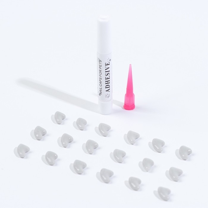 Когти накладные Когти накладные "Антицарапки", размер S, серые