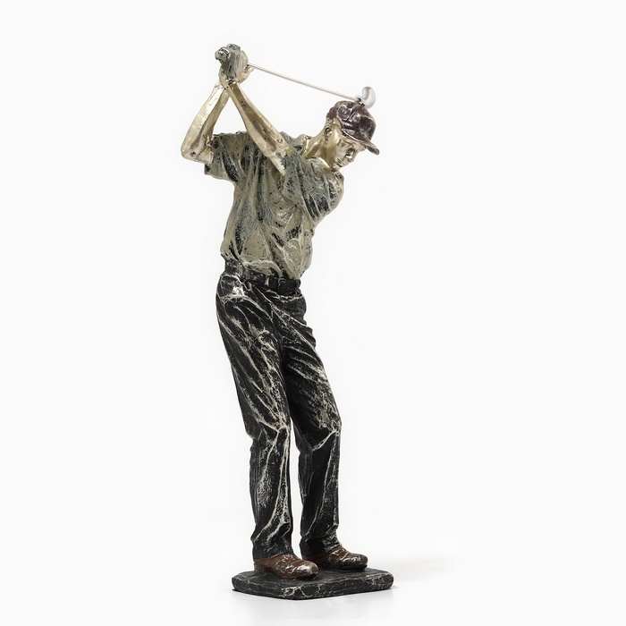 Статуэтка полистоун &laquo;Гольфист&raquo; 15 х 8 х 37 см