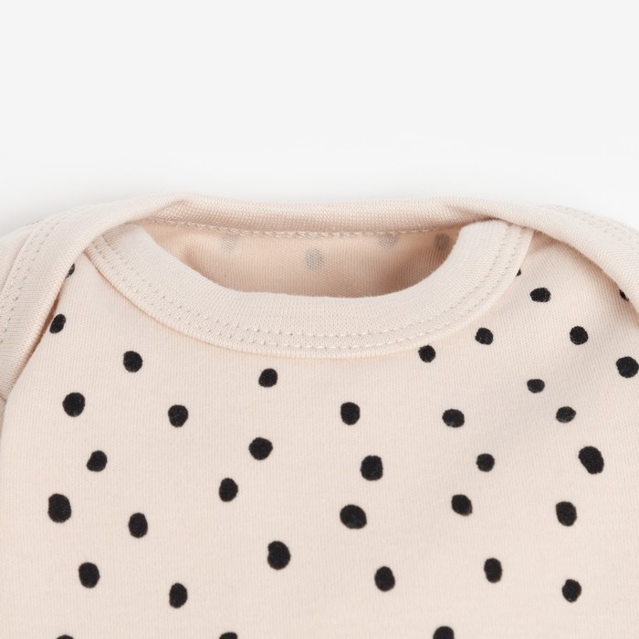 Боди детское с длинным рукавом Крошка Я «Киса», рост 74-80 см, цвет бежевый Боди детское с длинным рукавом Крошка Я «Киса», рост 74-80 см, цвет бежевый