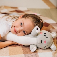 Подушка для путешествий мягкая игрушка &laquo;Зайка&raquo;, 70 см