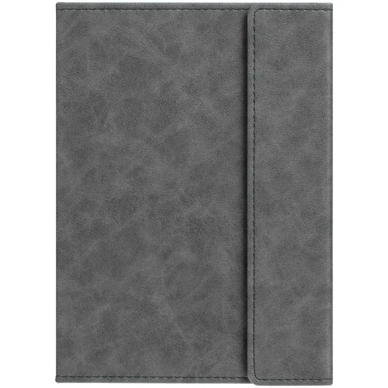 Ежедневник Flap на заказ, недатированный, серый