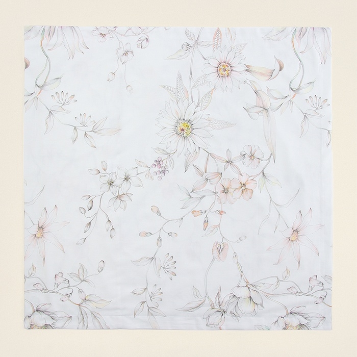 Набор наволочек SL Home Floral cover 70*70+3 см - 2 шт, сатин, 140 гр/м2, 100% хлопок Набор наволочек SL Home Floral cover 70*70+3 см - 2 шт, сатин, 140 гр/м2, 100% хлопок