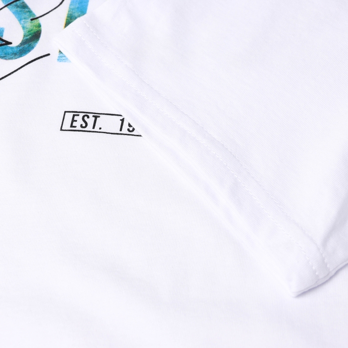 Футболка мужская "SPACE", цвет белый, размер 54