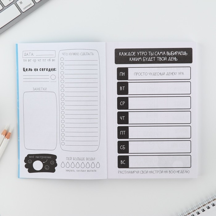 Дневник творческого человека А5, 120 л. &laquo;Панда&raquo;