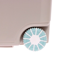 Ящик для игрушек на колёсах, 66,5 л., 68,5 &times; 39,5 &times; 38,5 см, цвет светло-бежевый