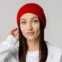 Шапка Hinge, красная