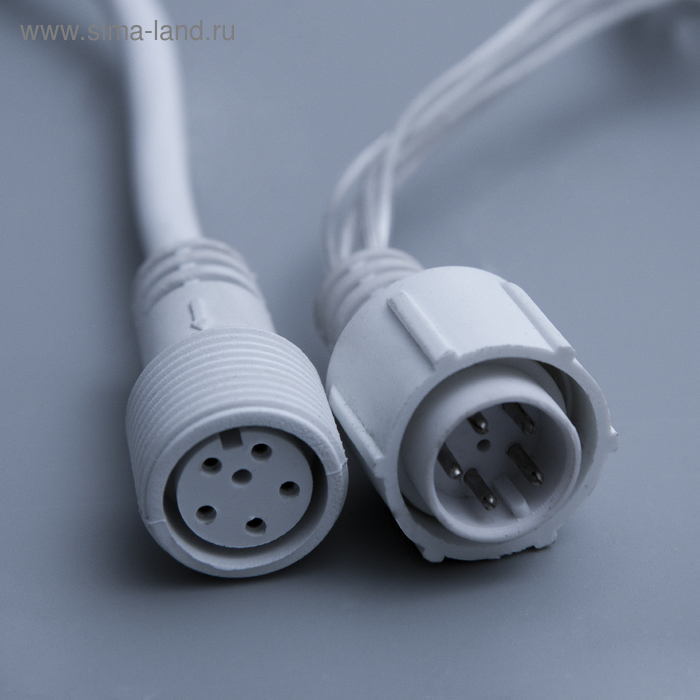 Гирлянда &laquo;Водопад&raquo; 2 &times; 1.5 м, IP44, УМС, прозрачная нить, 400 LED, свечение белое, 8 режимов, 220 В