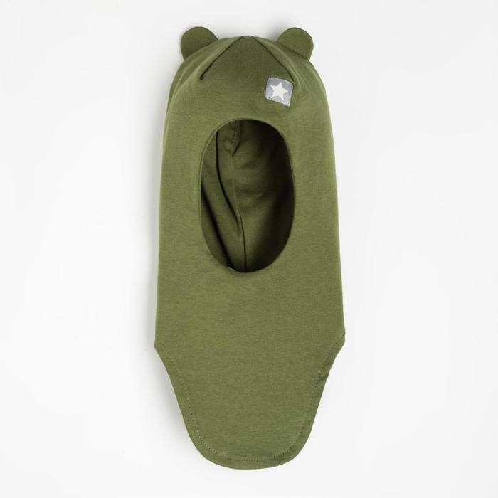 Шапка-шлем, цвет хаки, размер 42-46 Шапка-шлем, цвет хаки, размер 42-46