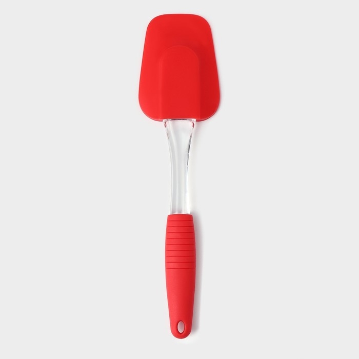 Лопатка Доляна «Про», силикон, 25,5 см, цвет МИКС Лопатка Доляна «Про», силикон, 25,5 см, цвет МИКС