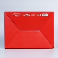 Коробка подарочная сборная, упаковка, &laquo;С праздником весны&raquo;, 26 х 19 х 10 см