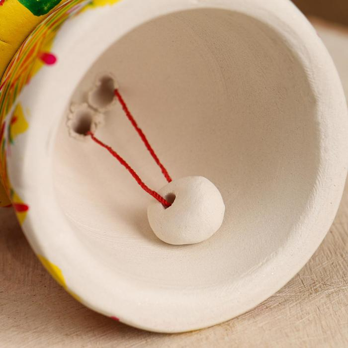 Филимоновская игрушка колокольчик &laquo;Собачка&raquo;