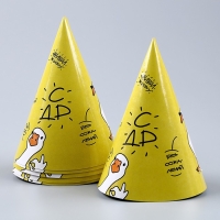 Набор бумажной посуды «Гуси»: 6 тарелок, 1 гирлянда, 6 стаканов, 6 колпаков Набор бумажной посуды «Гуси»: 6 тарелок, 1 гирлянда, 6 стаканов, 6 колпаков