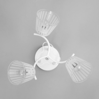 Люстра "Ванесса" 3х60Вт Е27 Белый 45х45х27см Люстра "Ванесса" 3х60Вт Е27 Белый 45х45х27см