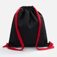 Рюкзак B3, черный с красными лямками Рюкзак B3, черный с красными лямками