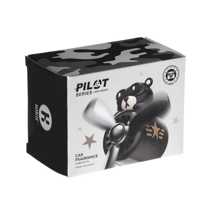 Ароматизатор в воздуховод, Мишка пилот, 5 ароматов