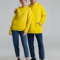 Толстовка с капюшоном Slam 320, лимонно-желтая, размер M
